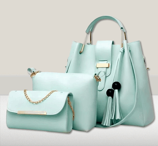 PU Leather Handbag Set – Stylish & Durable Everyday Bags